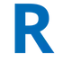 Litera R opisująca firmę
